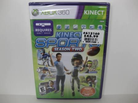 Kinect Sports Season Two (SEALED) - Xbox 360 Game